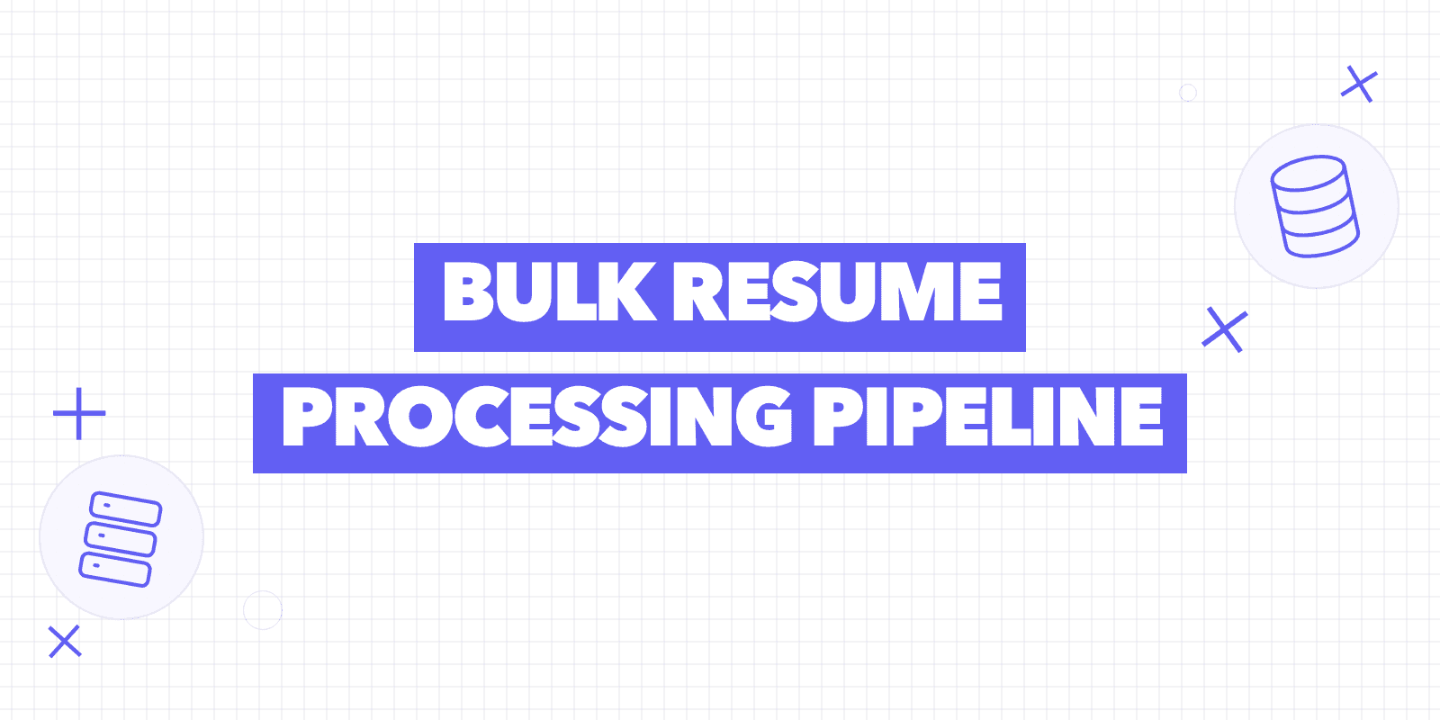 A queue distributing resume files to parser workers